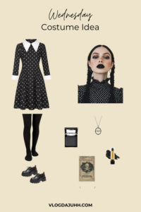 Wednesday Addams Halloween Costume