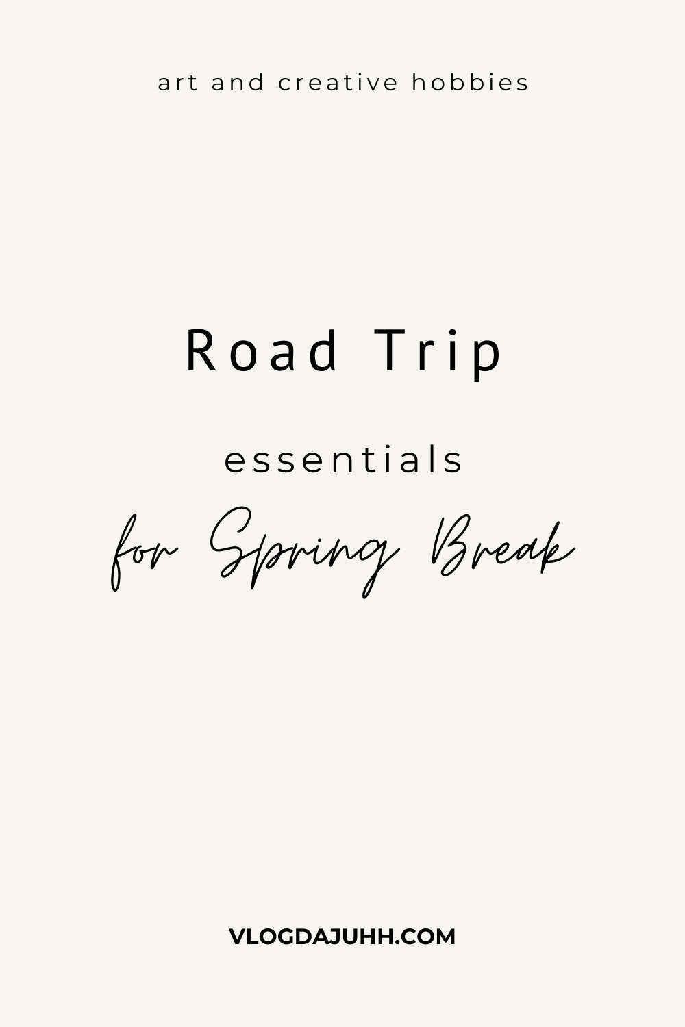 road trip essential