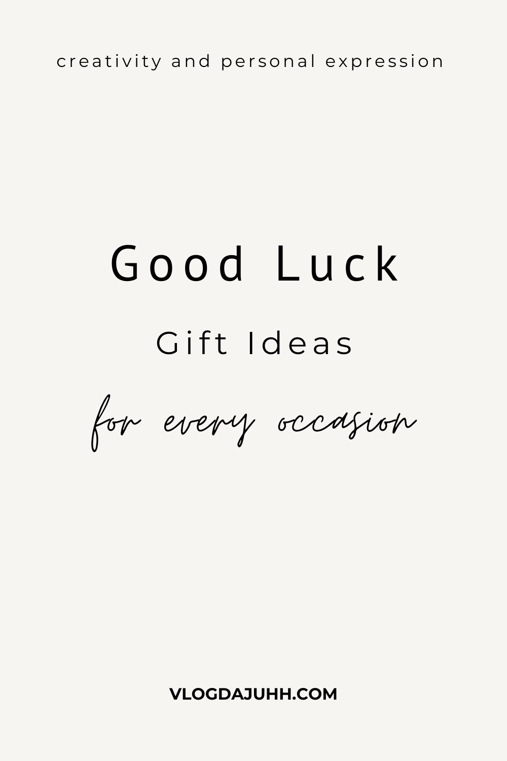 good luck gift ideas