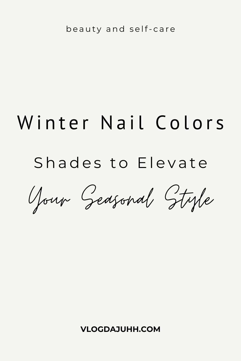 winter nail colors