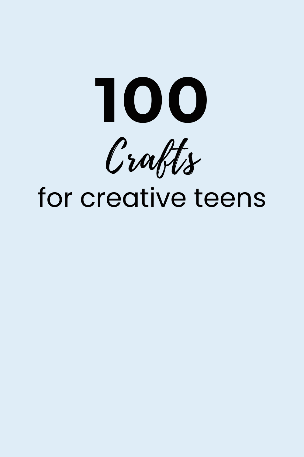 crafts-for-teens