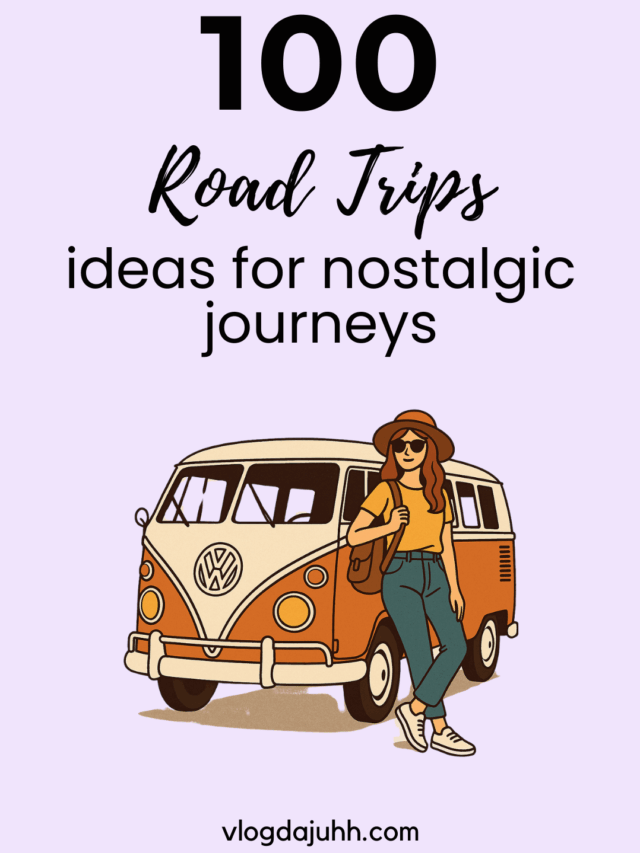 100 Retro Road Trip Bucket List