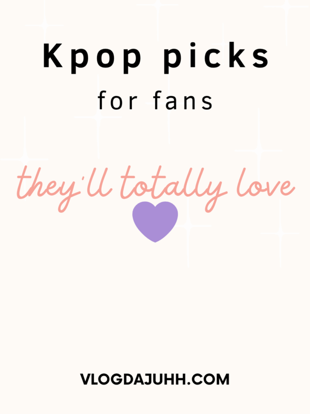 100 Kpop Gift Ideas for Dedicated Fans
