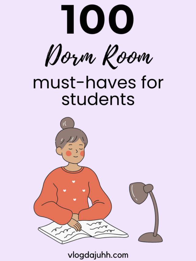 100 Dorm Room Must-Haves Every Student Needs