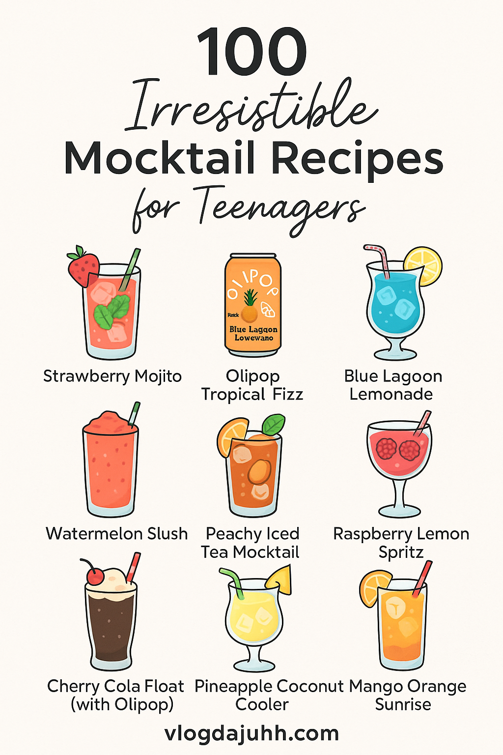 Mocktail Recipes for Teenagers