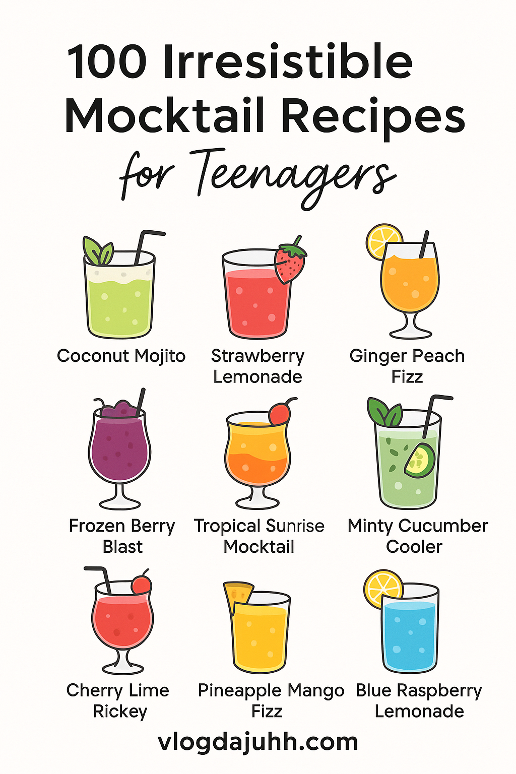 Mocktail Recipes for Teenagers