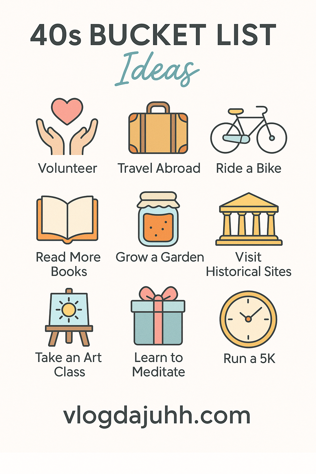 things to do before 40