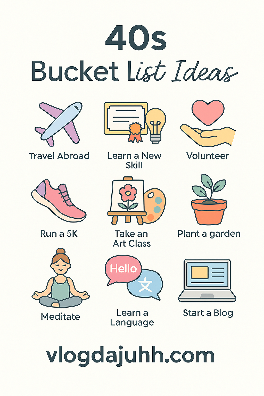 things to do before 40