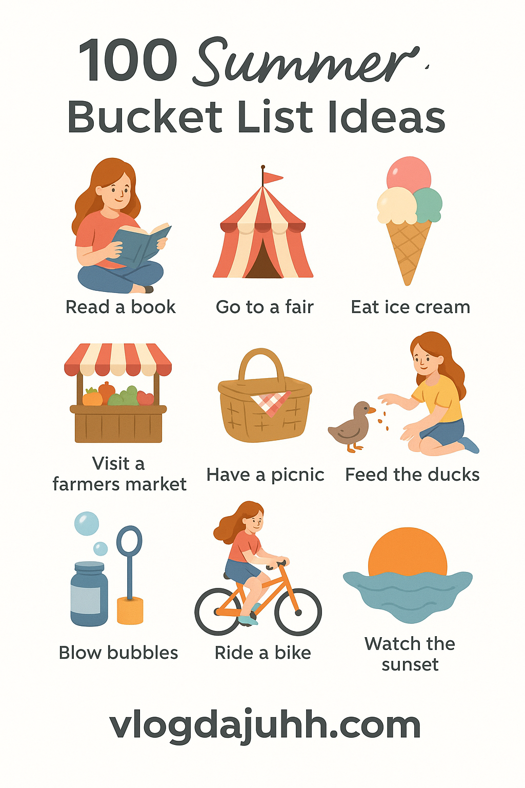 summer bucket list