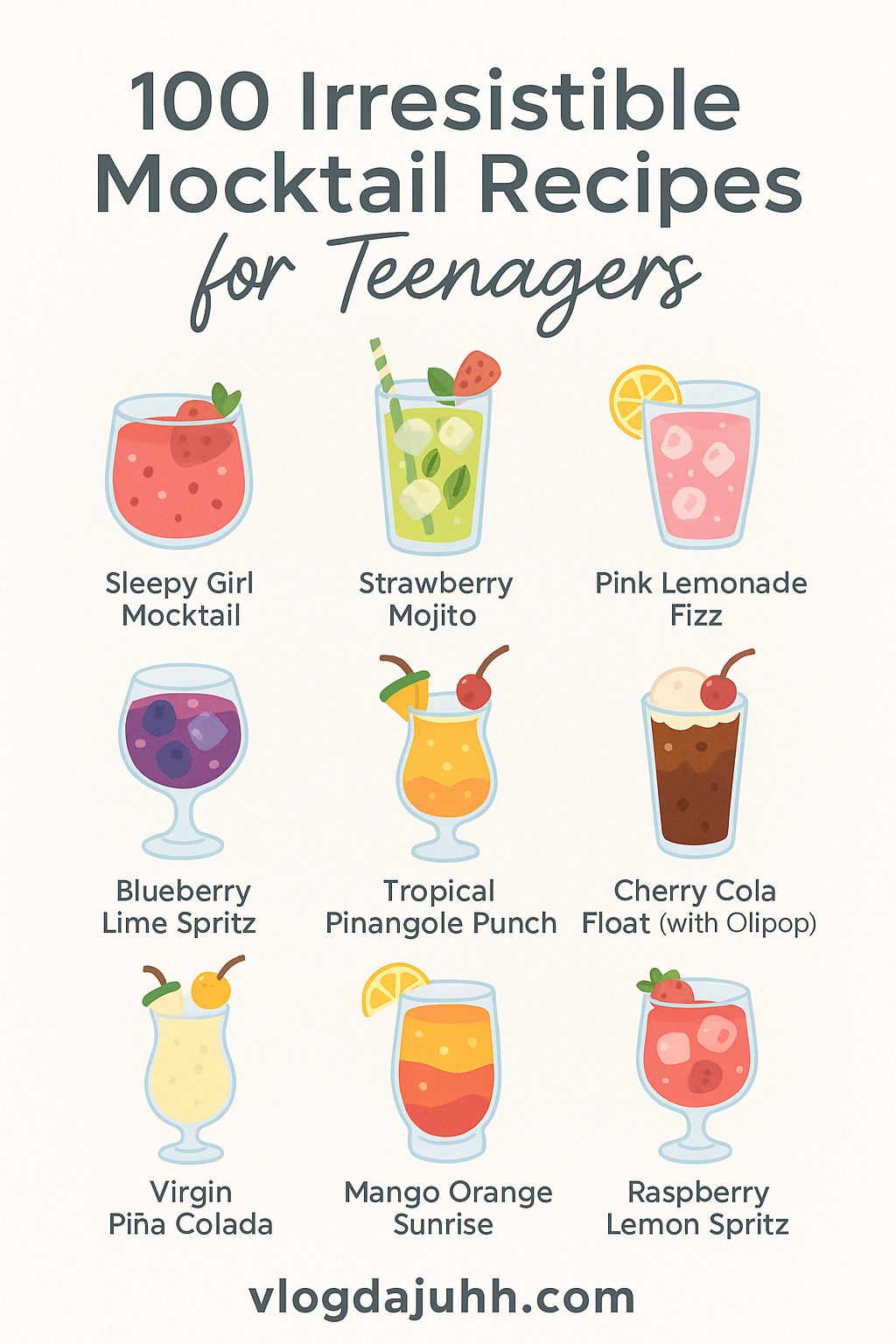 Mocktail Recipes for Teenagers