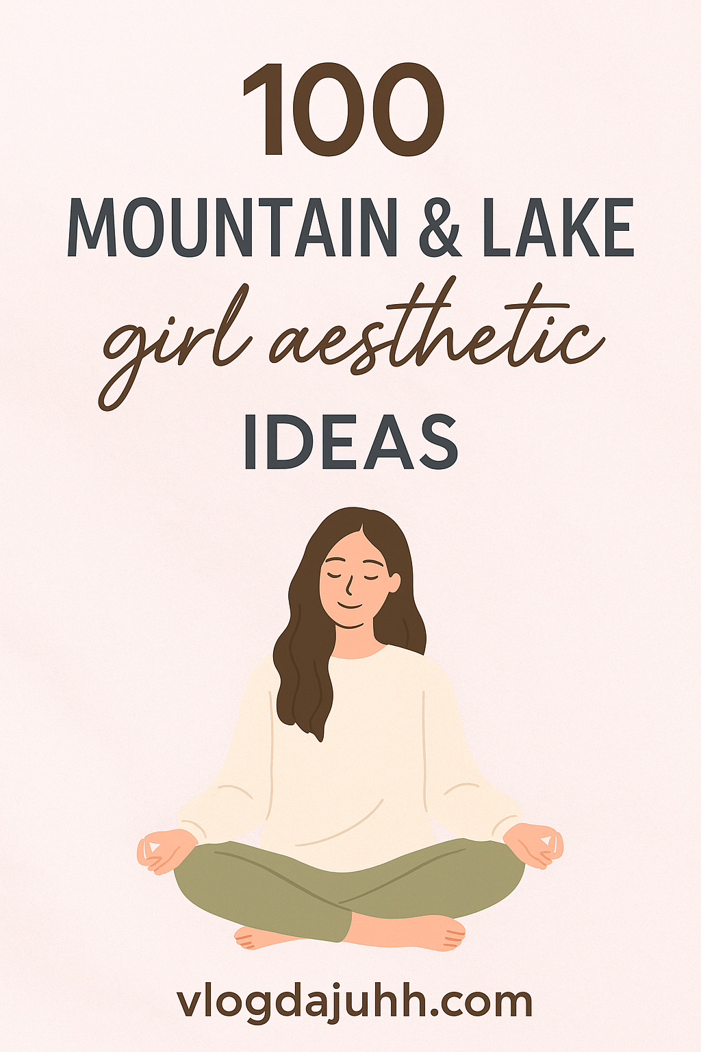 mountain-lake-girl-aesthetic-ideas