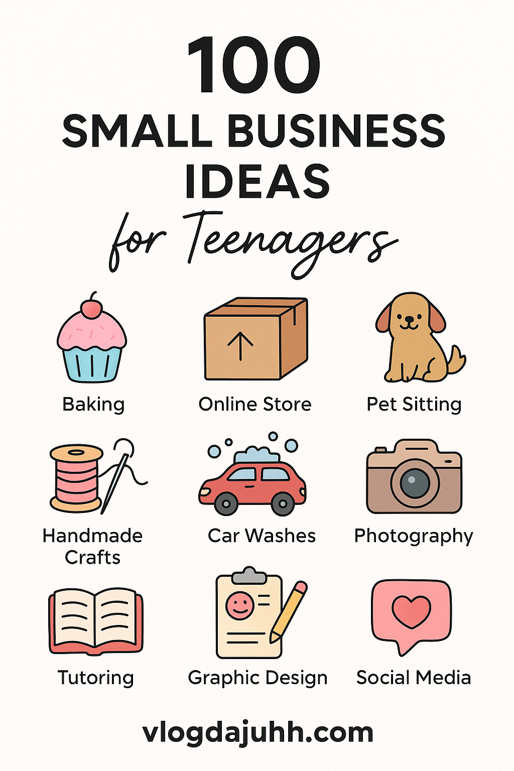 small business for teens