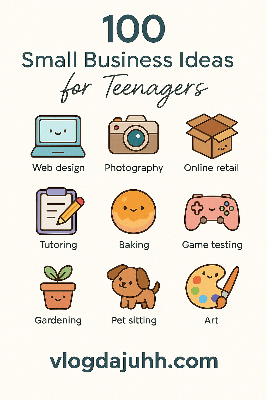 small business for teens