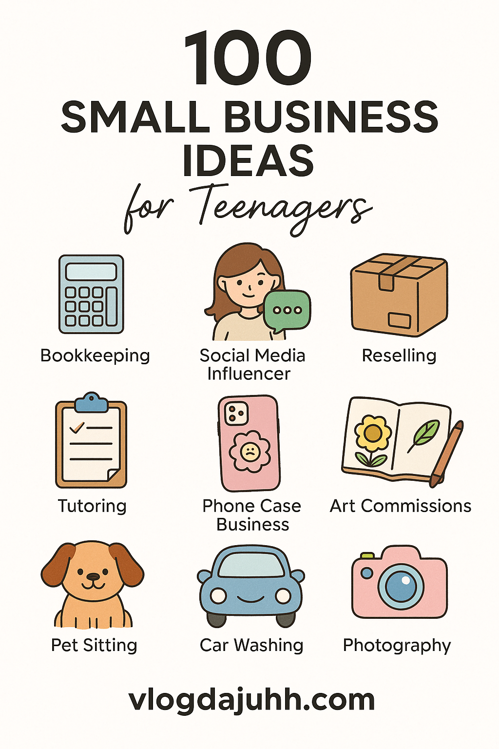 small business for teens