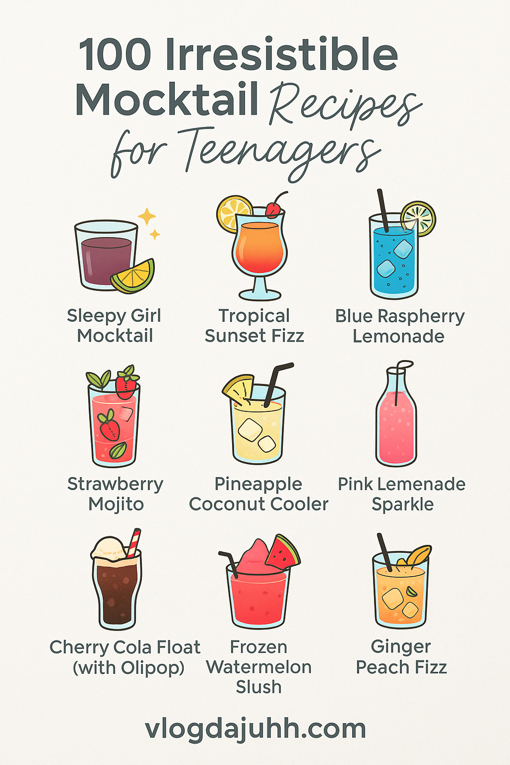 Mocktail Recipes for Teenagers