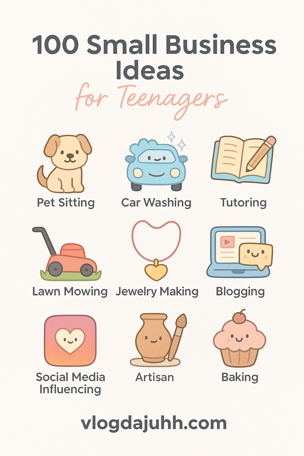 small business for teens