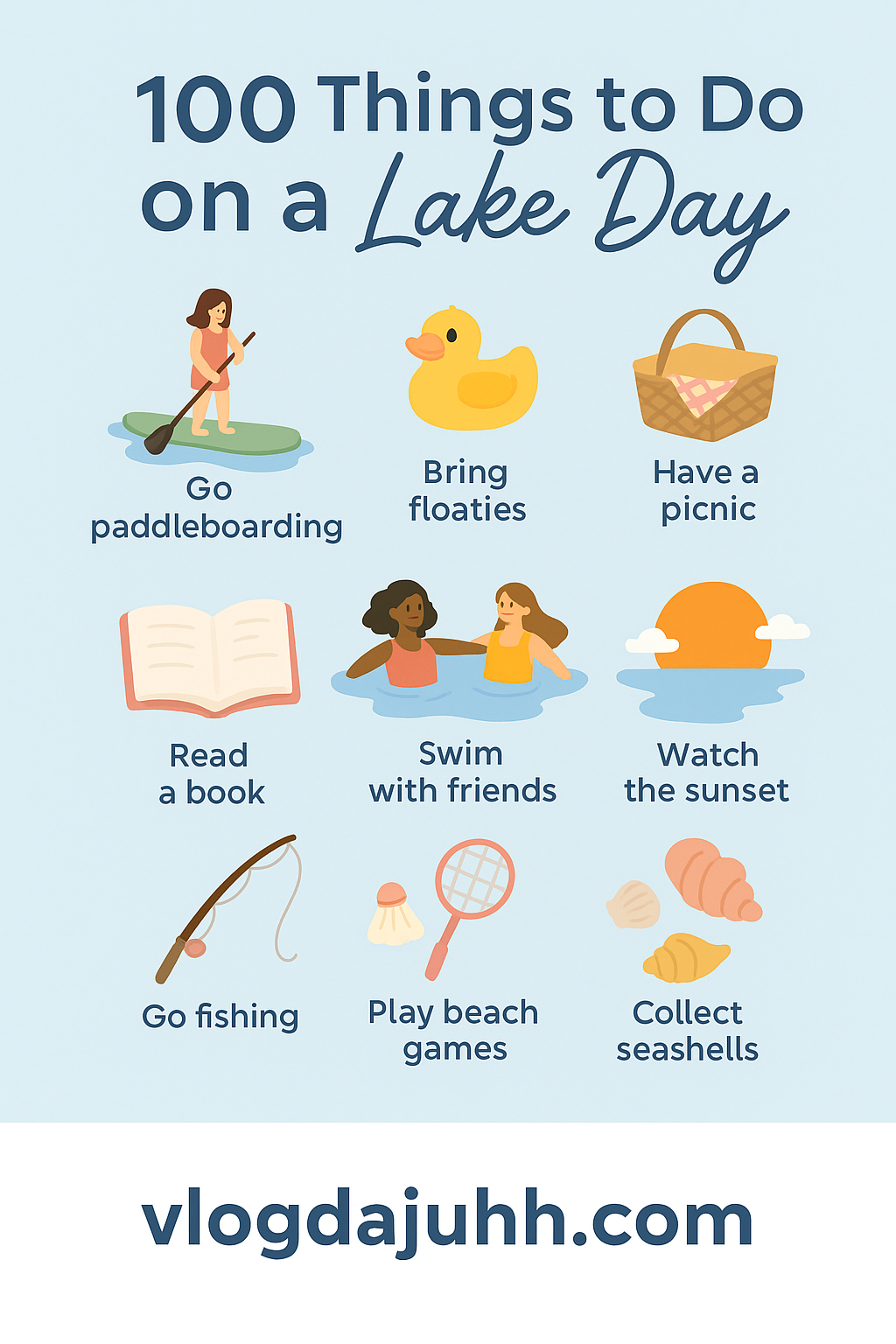 Things to do on a Lake Day