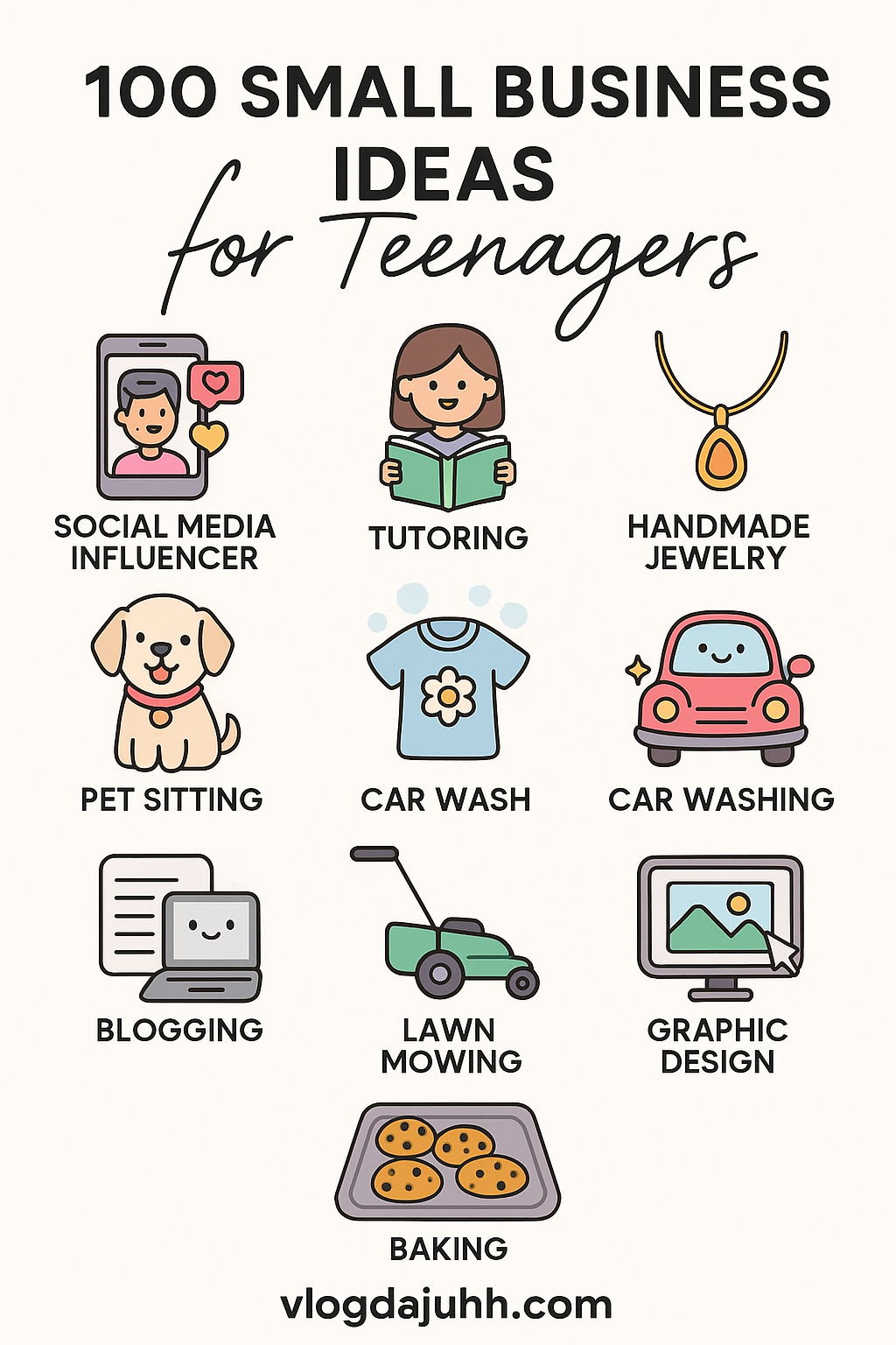 small business for teens