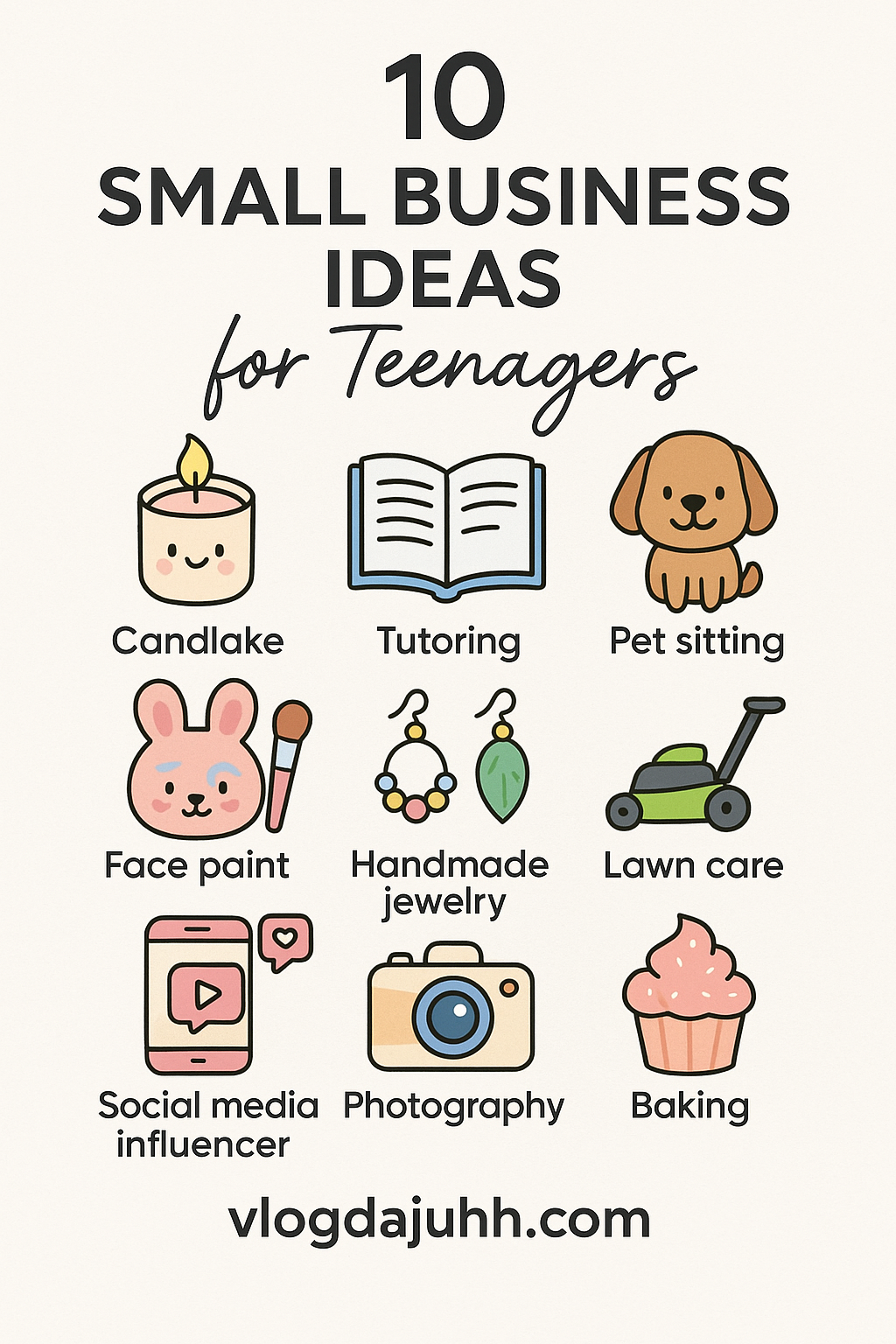 small business for teens