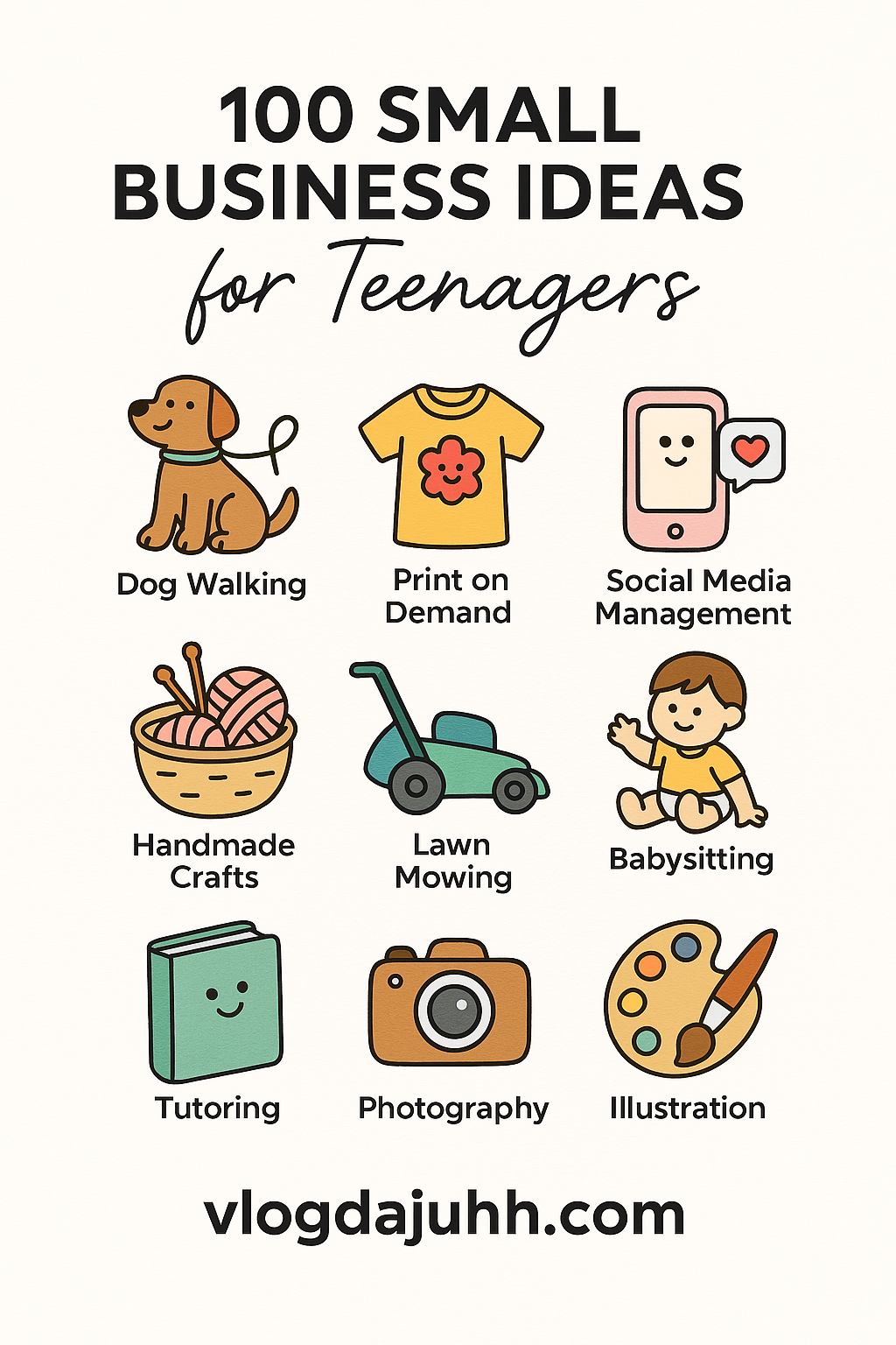 small business for teens