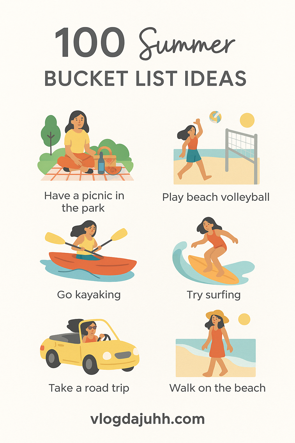 summer bucket list