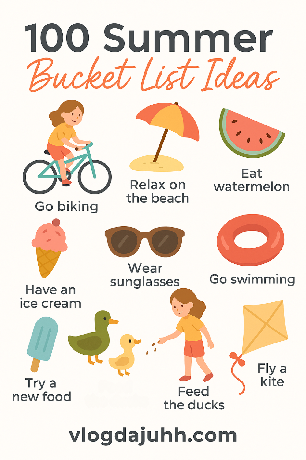 summer bucket list