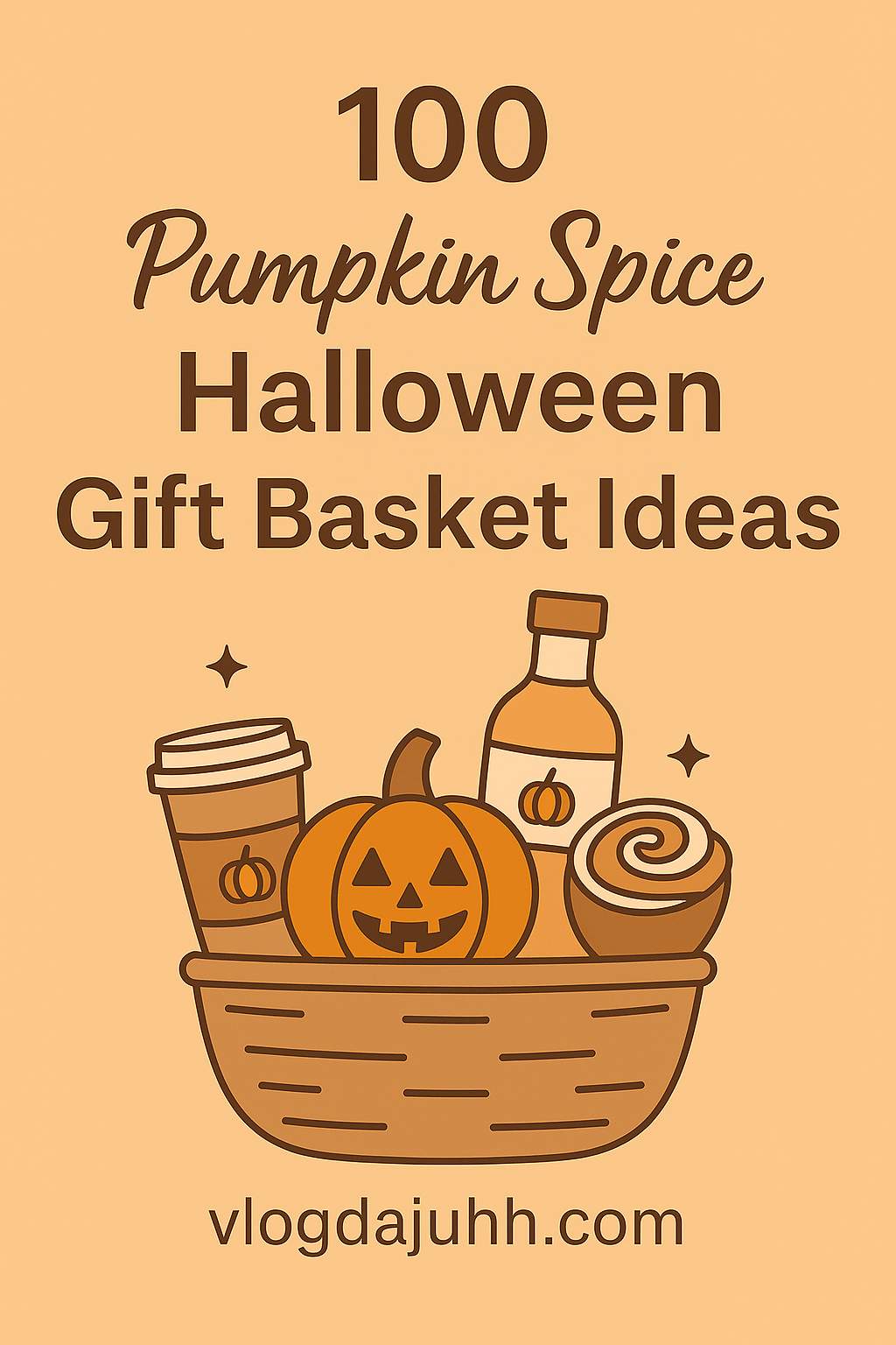 pumpkin-spice-halloween-gift-basket-ideas