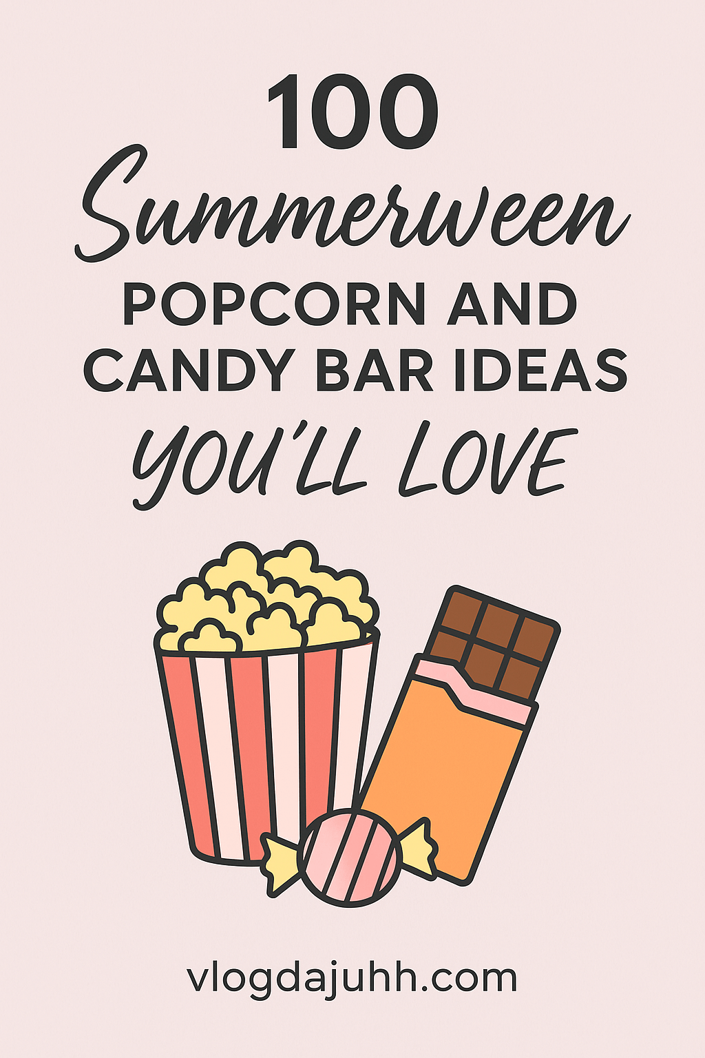 summerween-popcorn-candy-bar-ideas