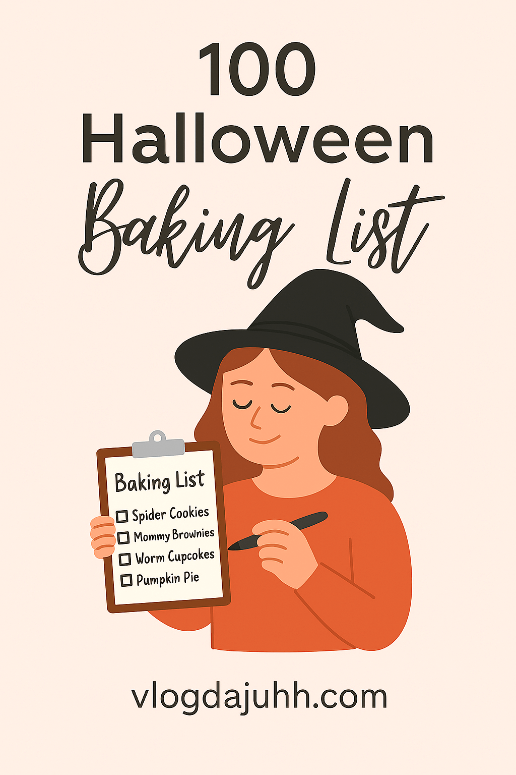halloween-baking-list
