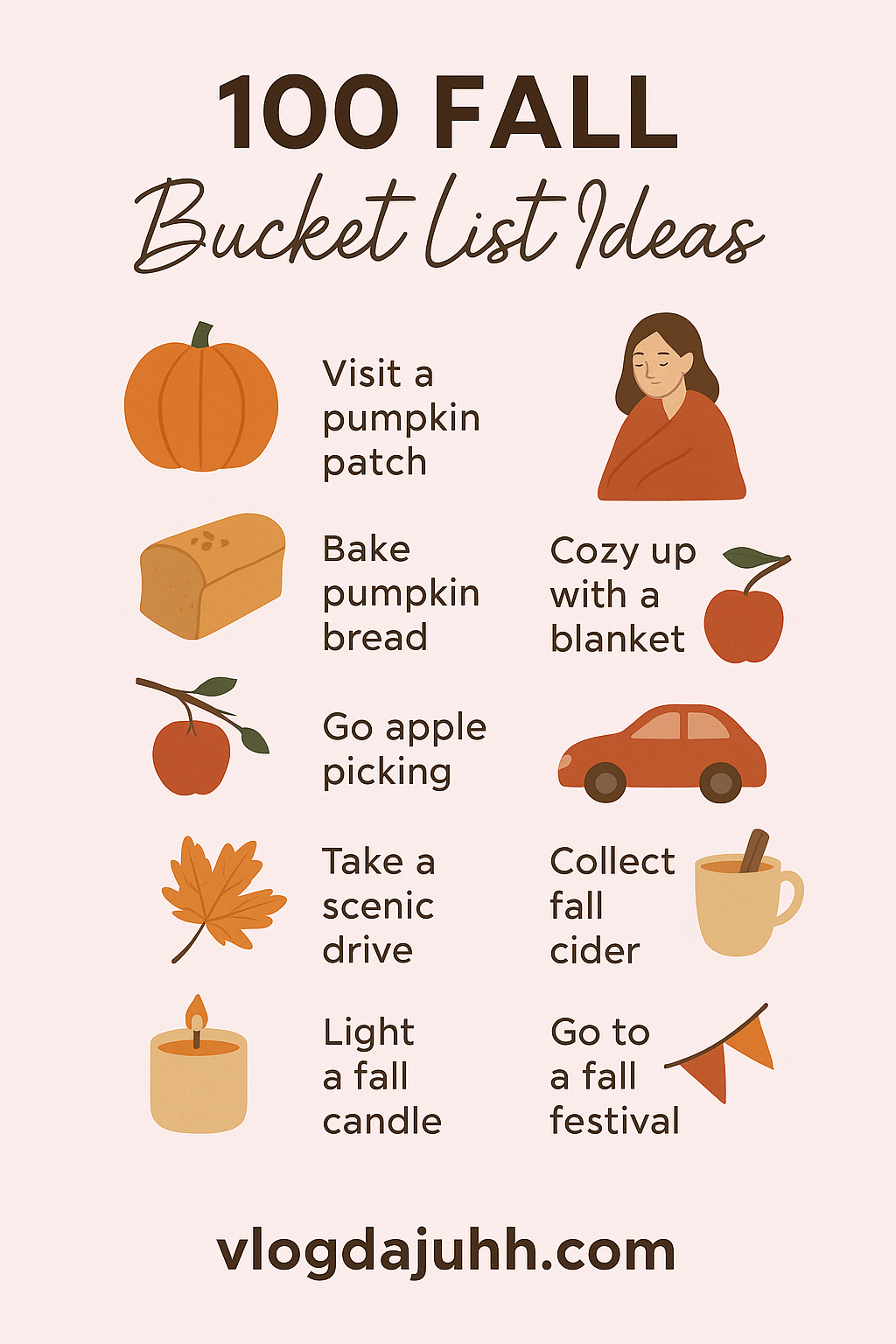 Fall bucket llist