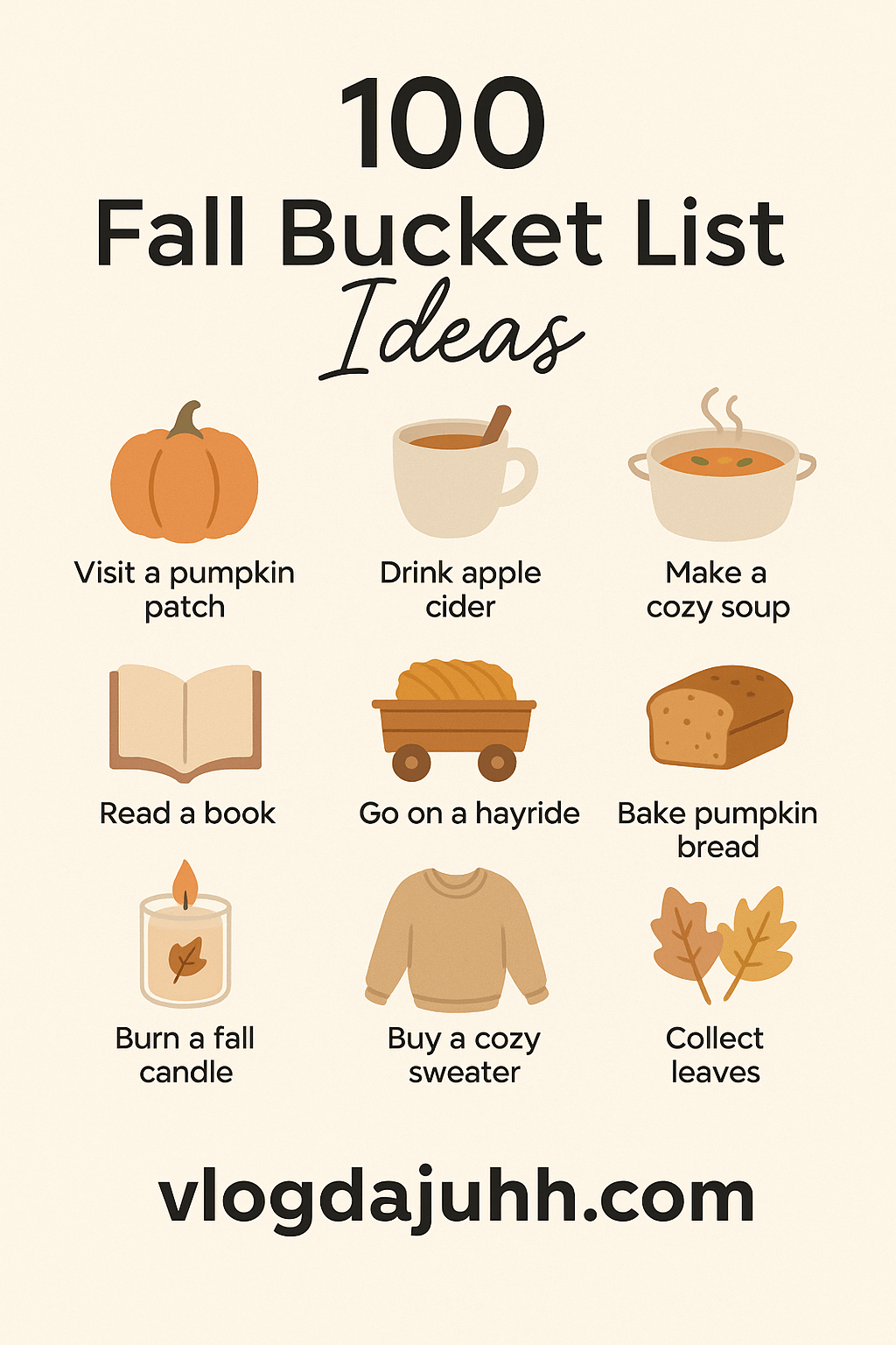 Fall bucket llist