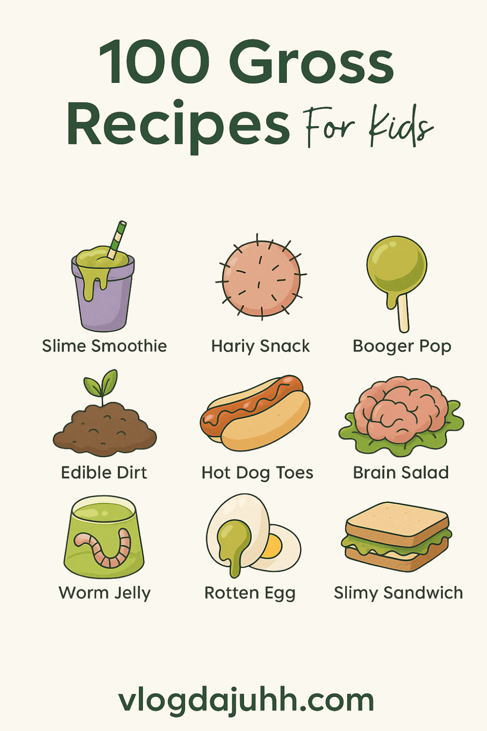 gross-recipes-for-kids