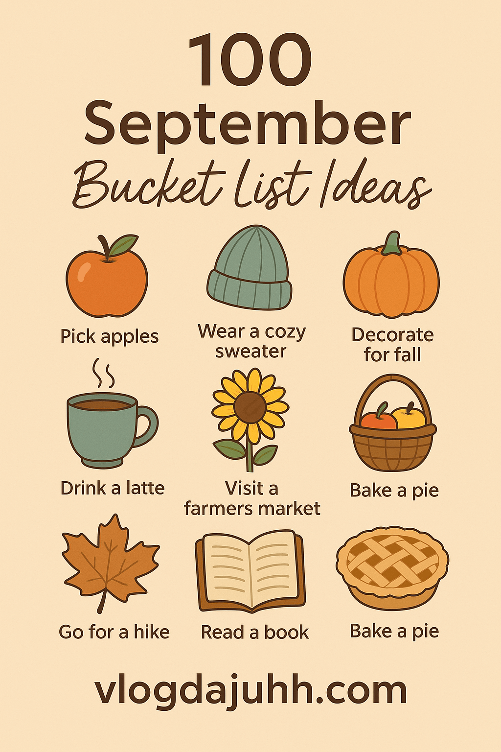 september-bucket-list
