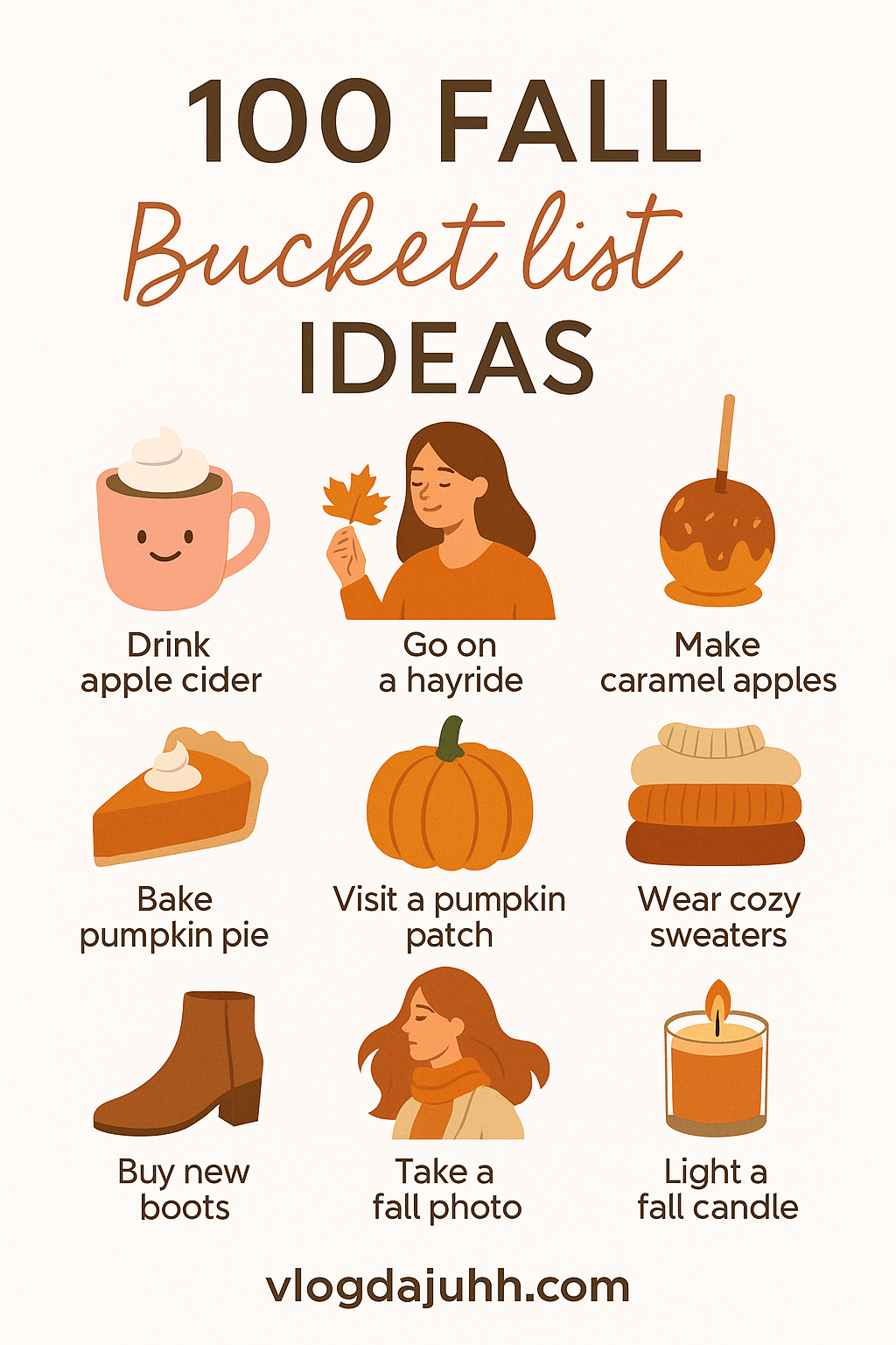 Fall bucket llist