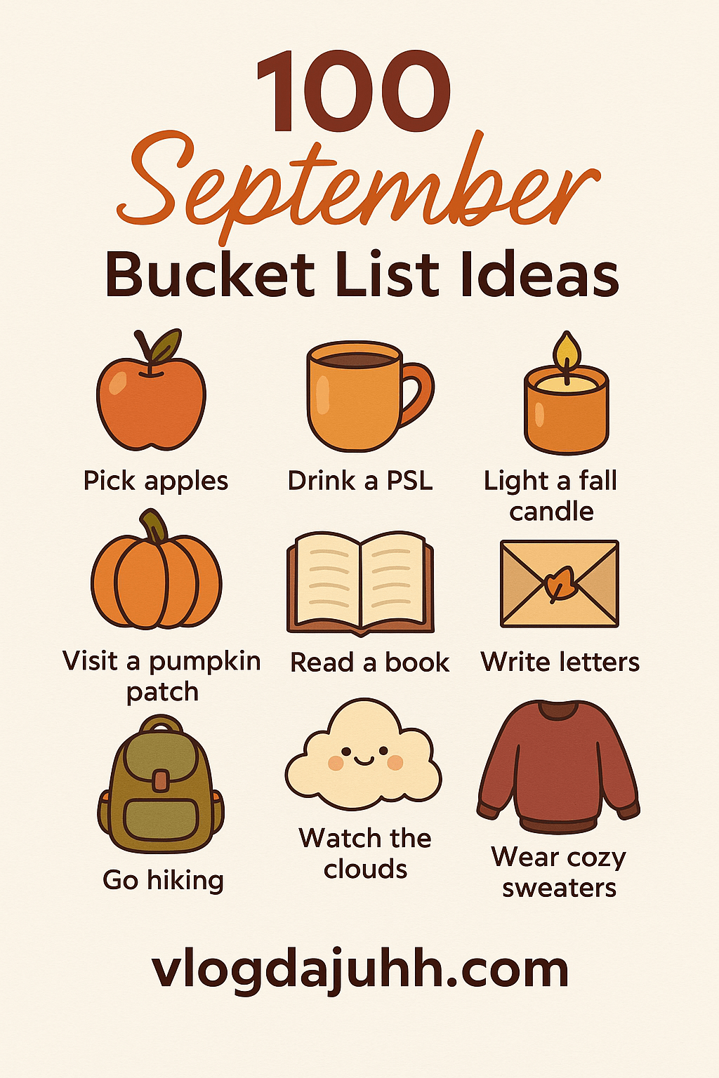 september-bucket-list