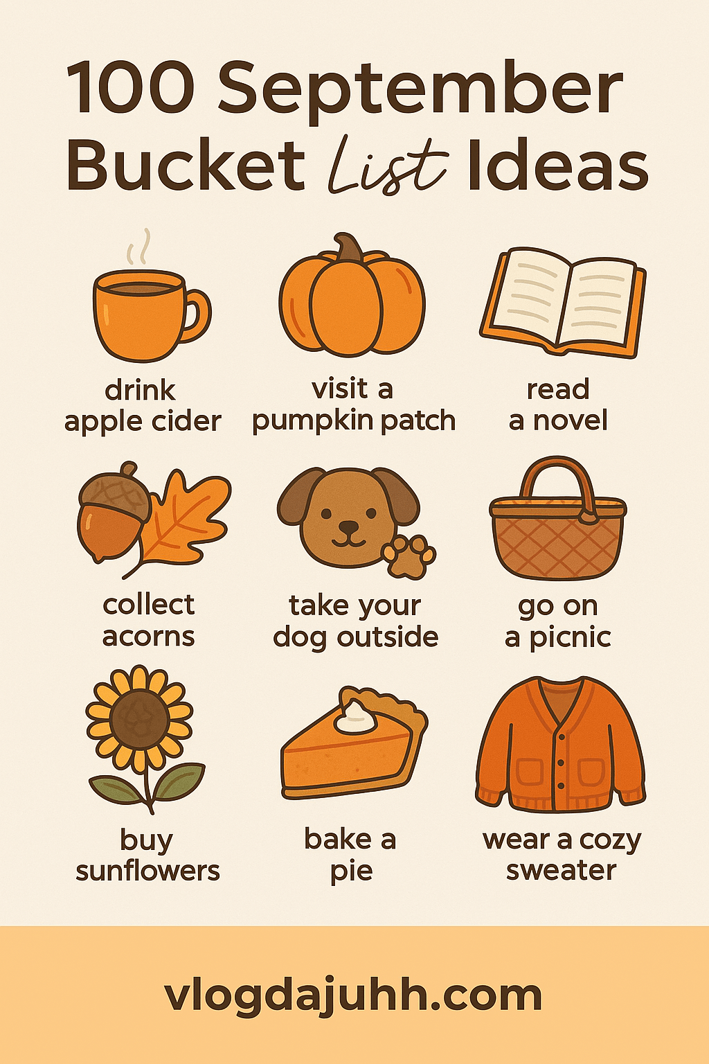 september-bucket-list