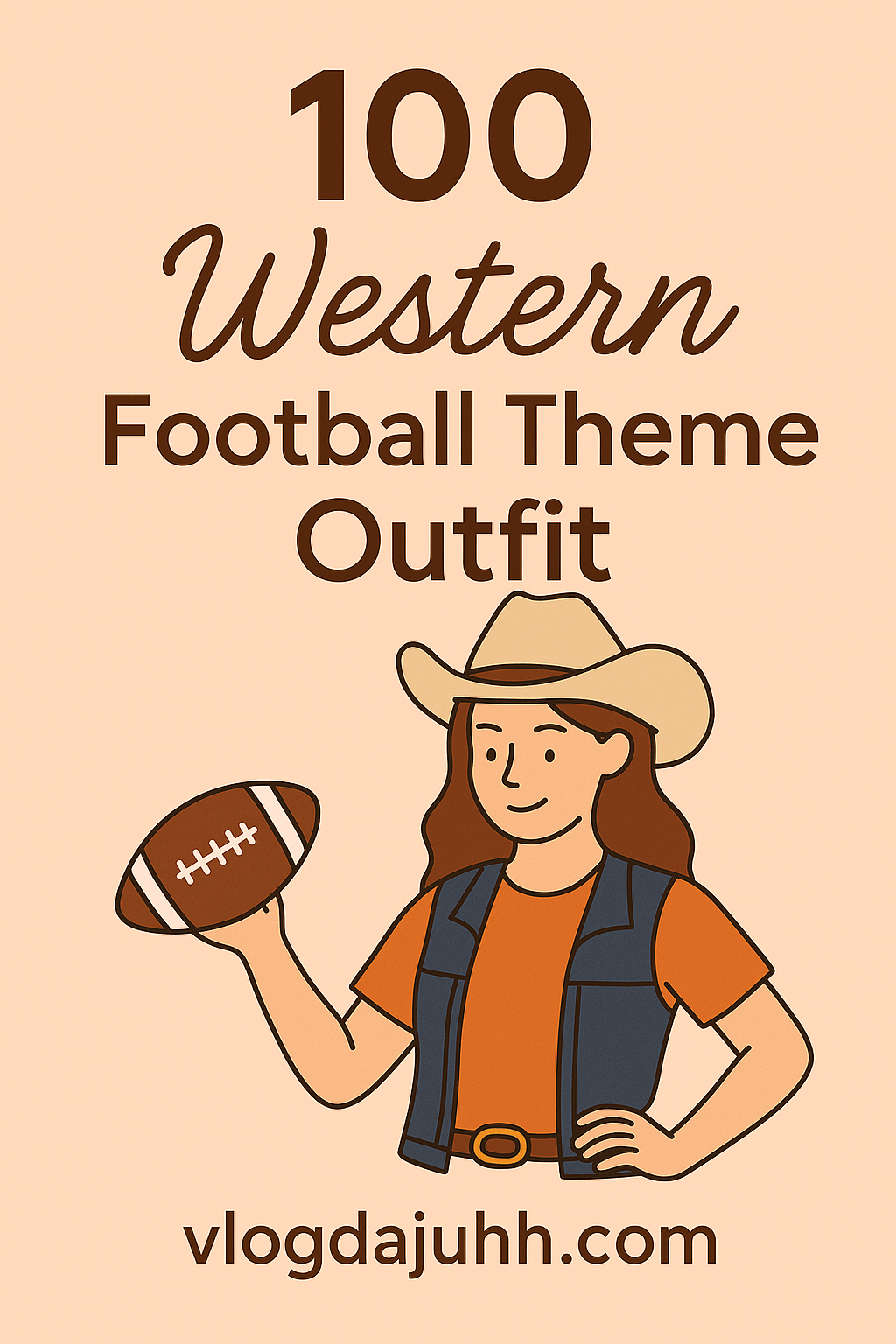 western-football-theme-outfit