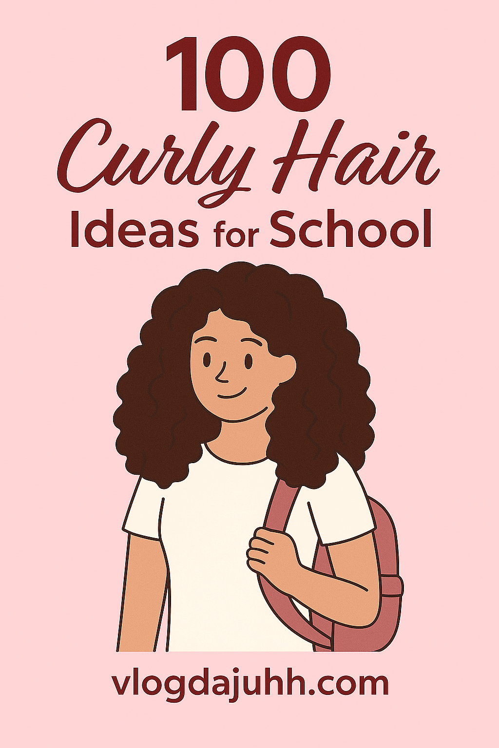 curly-hair-ideas-for-school