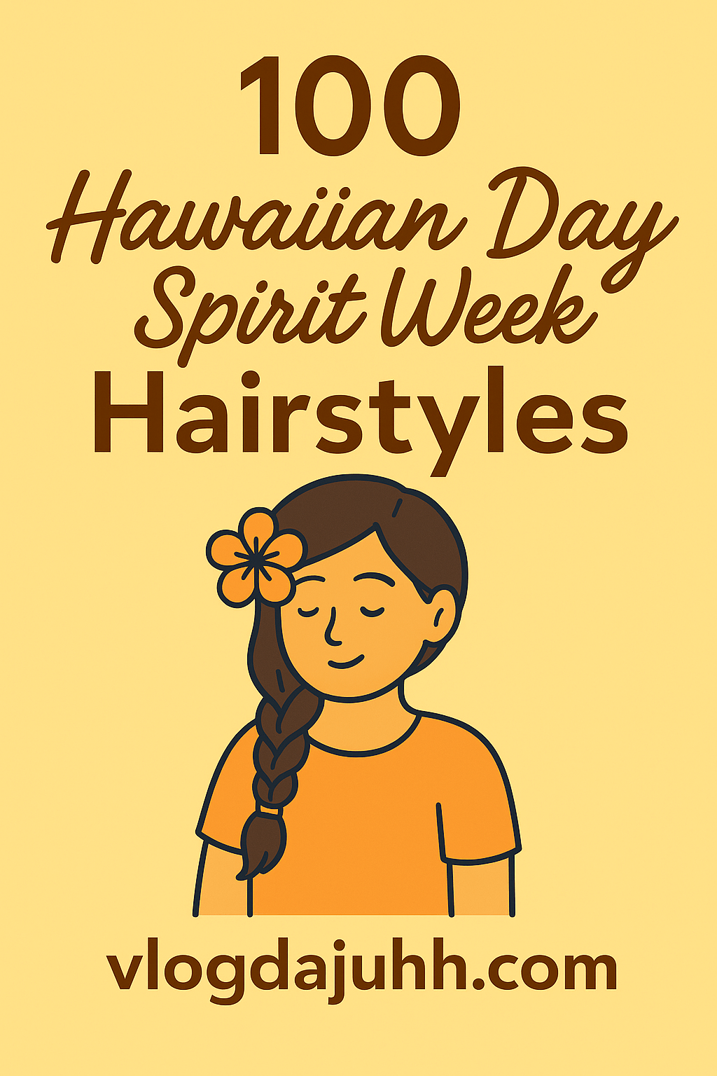 hawaiian-day-spirit-week-hairstyles