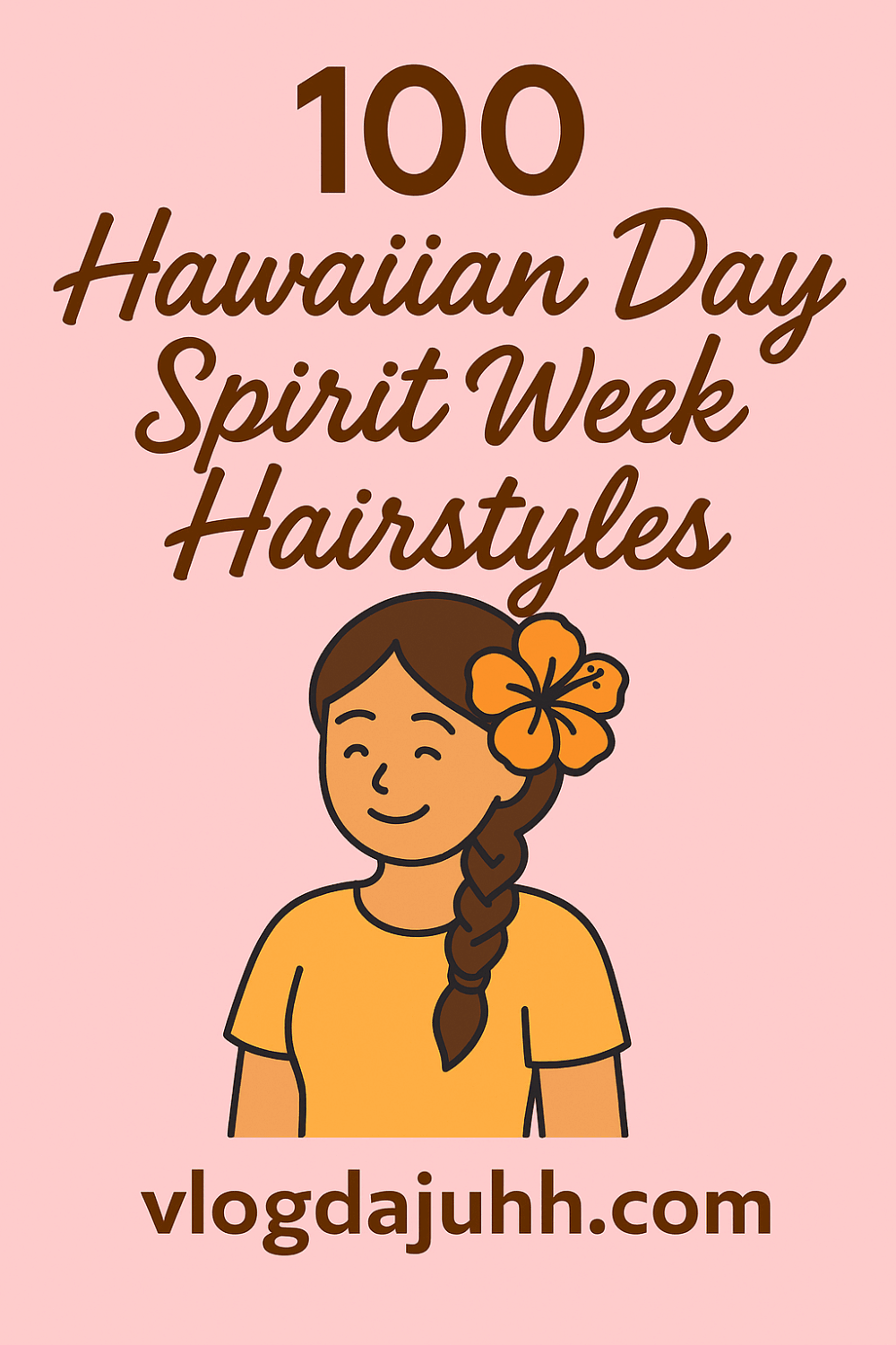 hawaiian-day-spirit-week-hairstyles