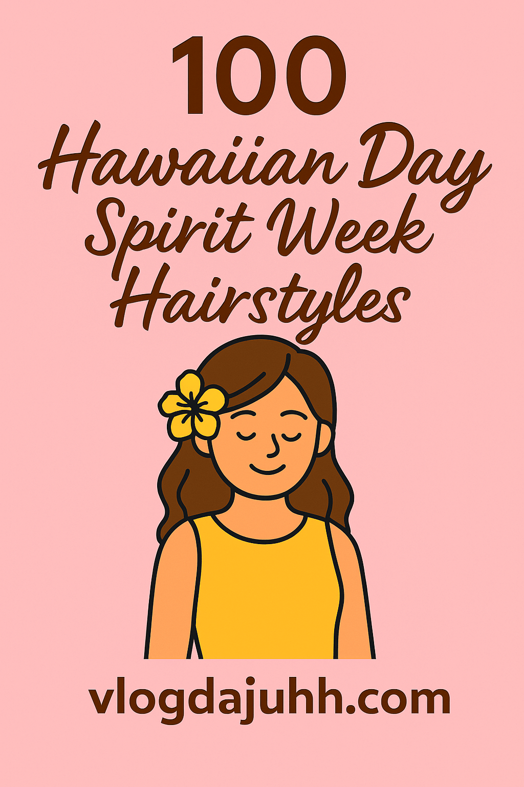 hawaiian-day-spirit-week-hairstyles