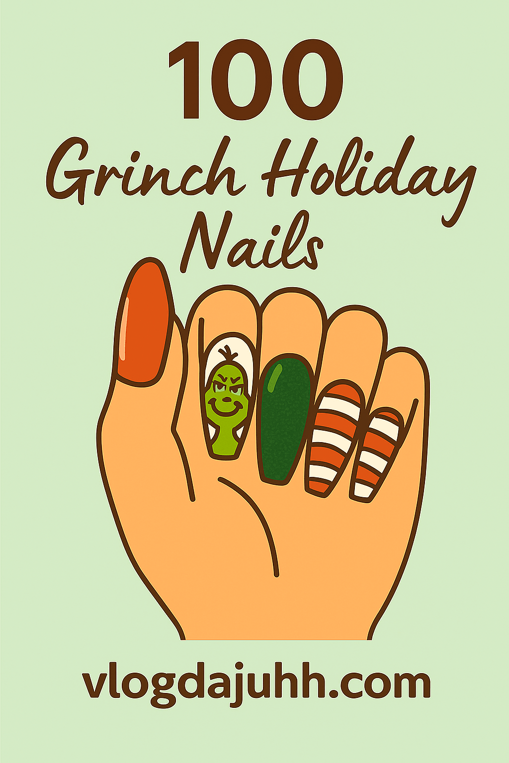 grinch-holiday-nails